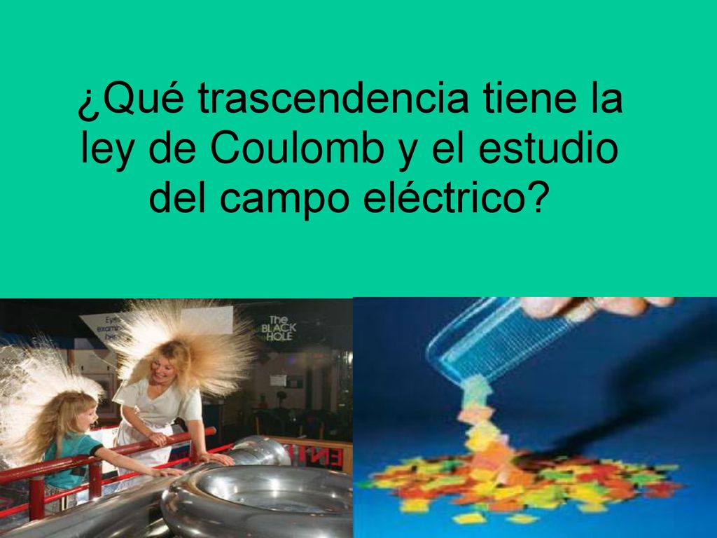 ¿Qué trascendencia tiene la ley de Coulomb y el estudio del campo eléctrico
