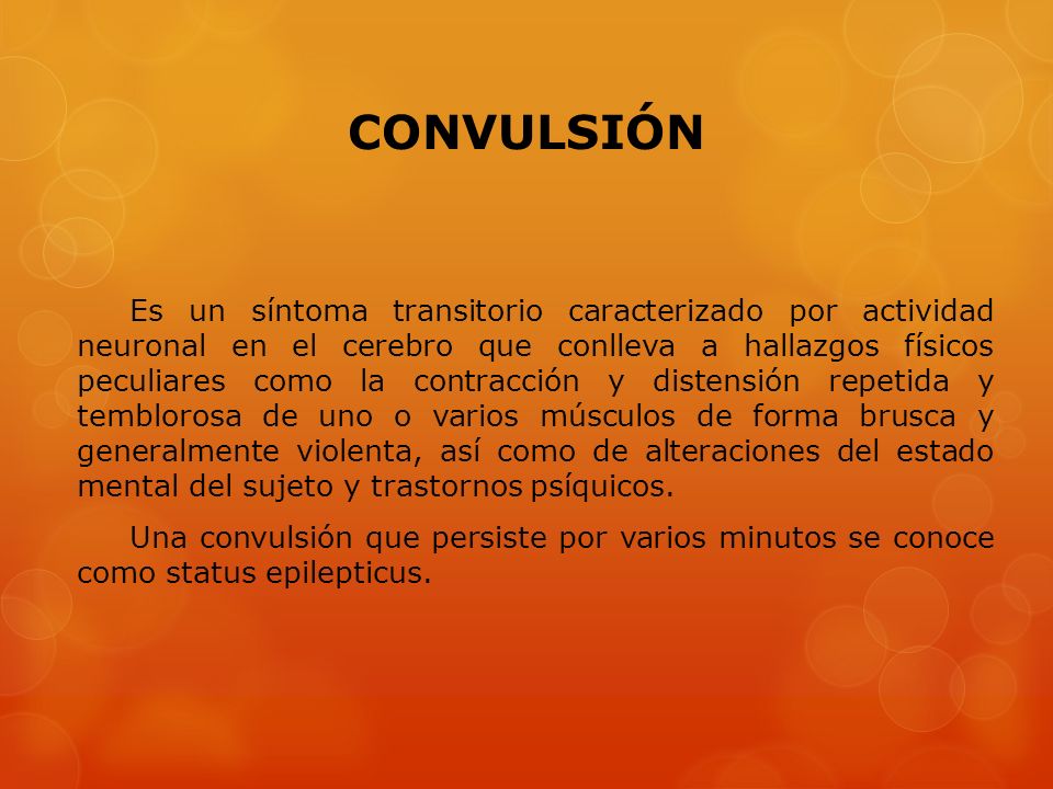 CONVULSIÓN