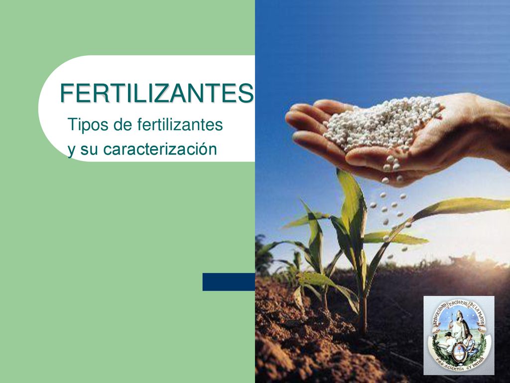 Tipos de fertilizantes y su caracterización