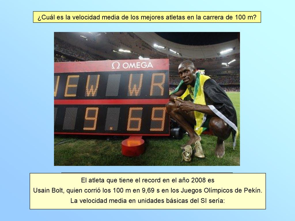 El atleta que tiene el record en el año 2008 es