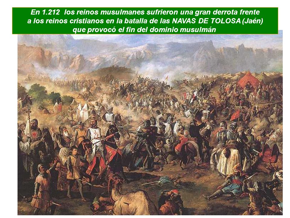 En los reinos musulmanes sufrieron una gran derrota frente