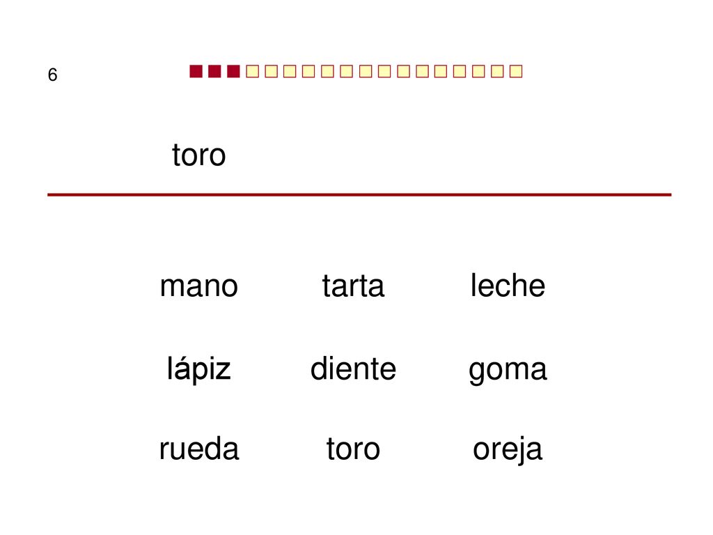 6 toro mano tarta leche lápiz diente goma rueda toro oreja