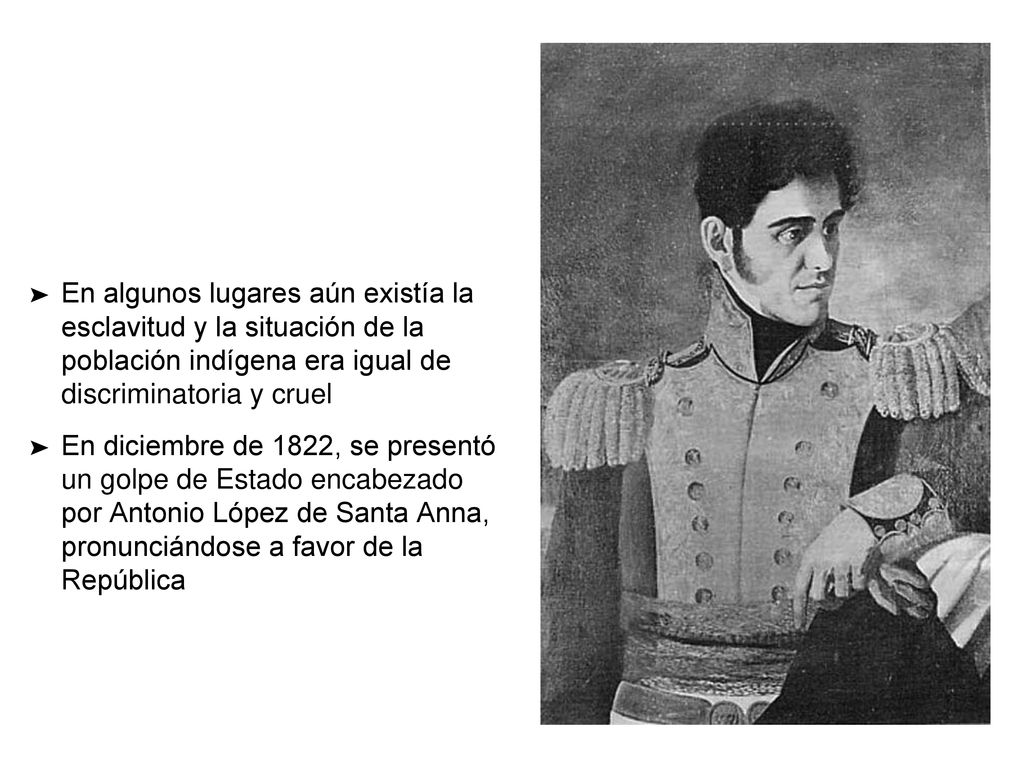 En algunos lugares aún existía la esclavitud y la situación de la población indígena era igual de discriminatoria y cruel
