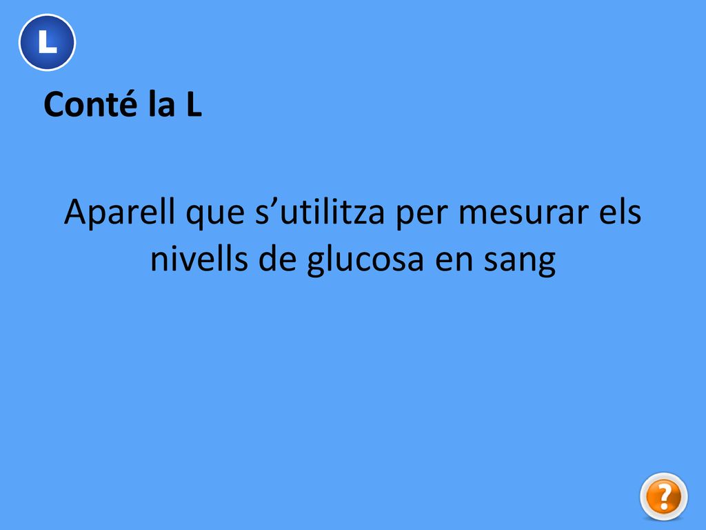 Aparell que s’utilitza per mesurar els nivells de glucosa en sang