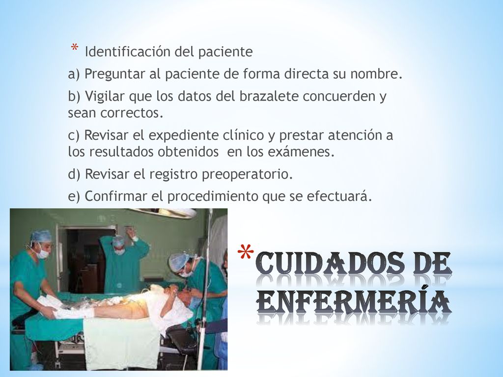 Transoperatorio. - ppt descargar