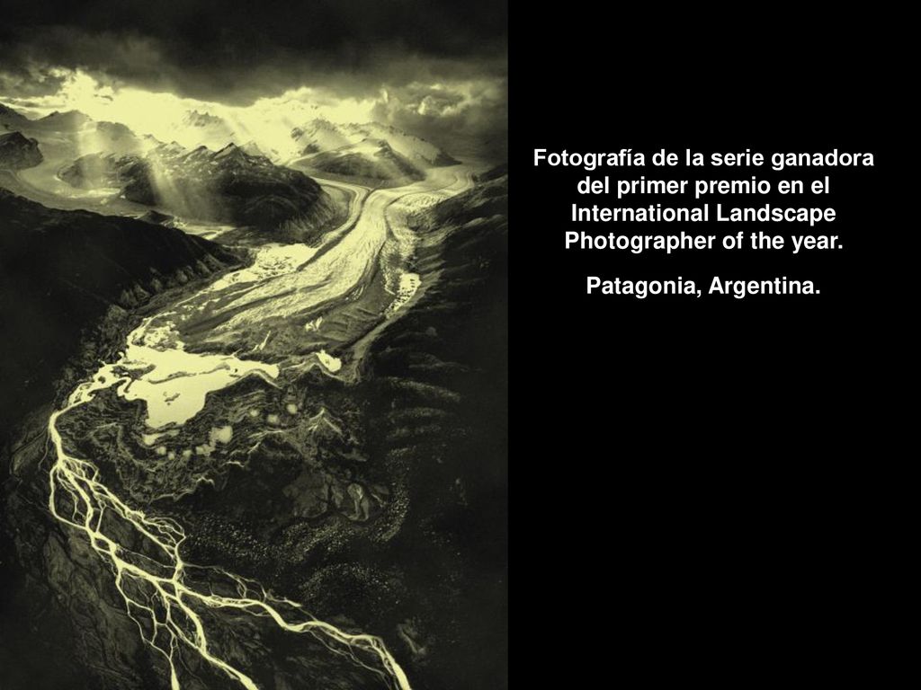 Fotografía de la serie ganadora del primer premio en el International Landscape Photographer of the year.