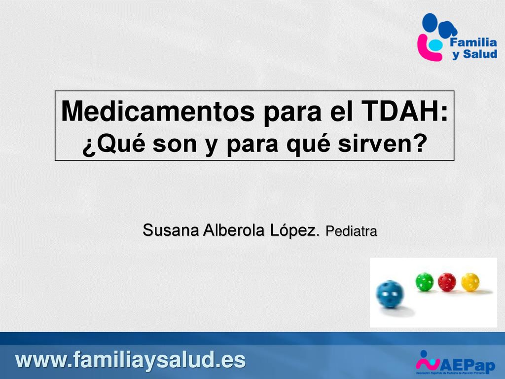 Medicamentos para el TDAH: ¿Qué son y para qué sirven