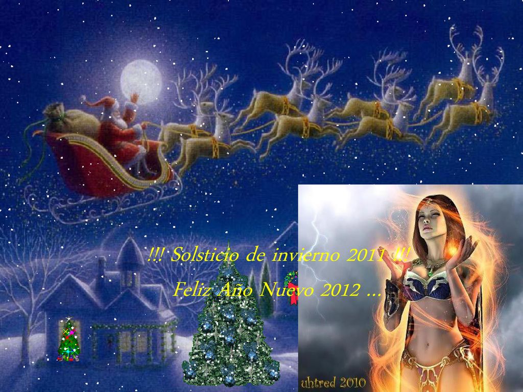 !!! Solsticio de invierno 2011 !!! Feliz Año Nuevo 2012 …