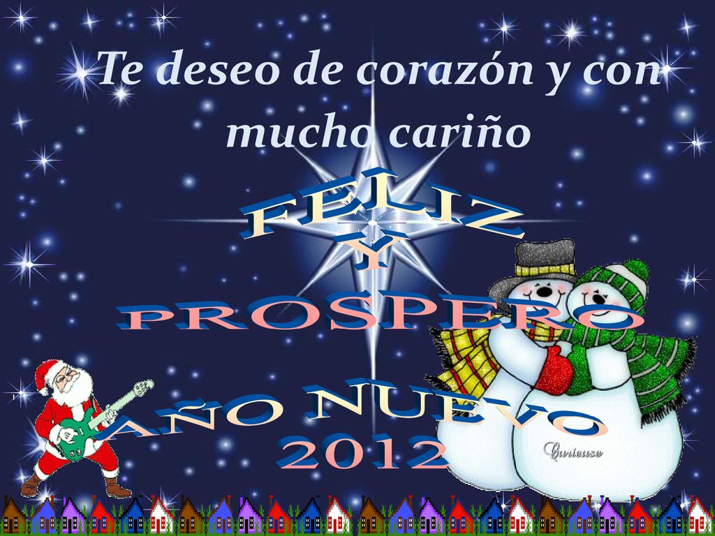 Te deseo de corazón y con mucho cariño