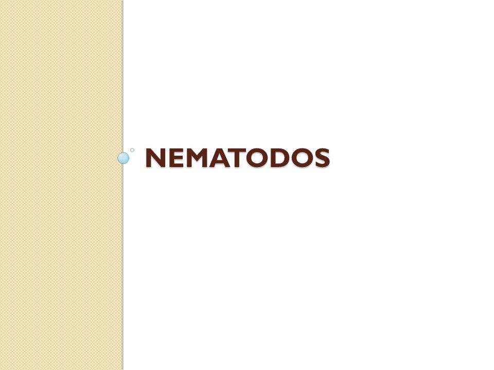 NEMATODOS