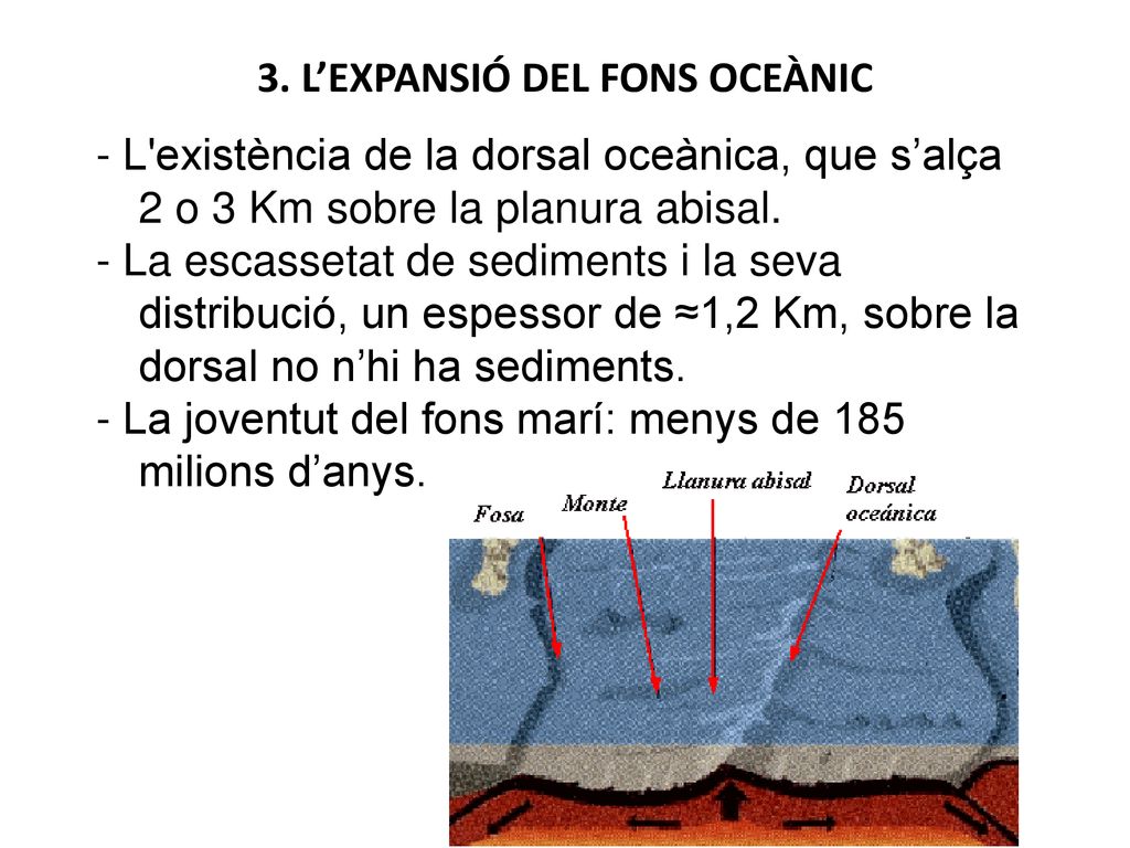 3. L’EXPANSIÓ DEL FONS OCEÀNIC