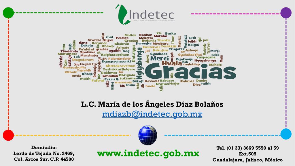 L.C. María de los Ángeles Díaz Bolaños Guadalajara, Jalisco, México