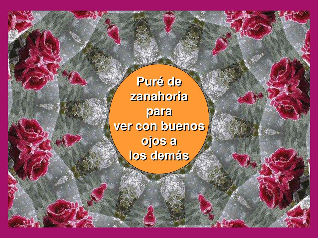 Puré de zanahoria para ver con buenos ojos a los demás