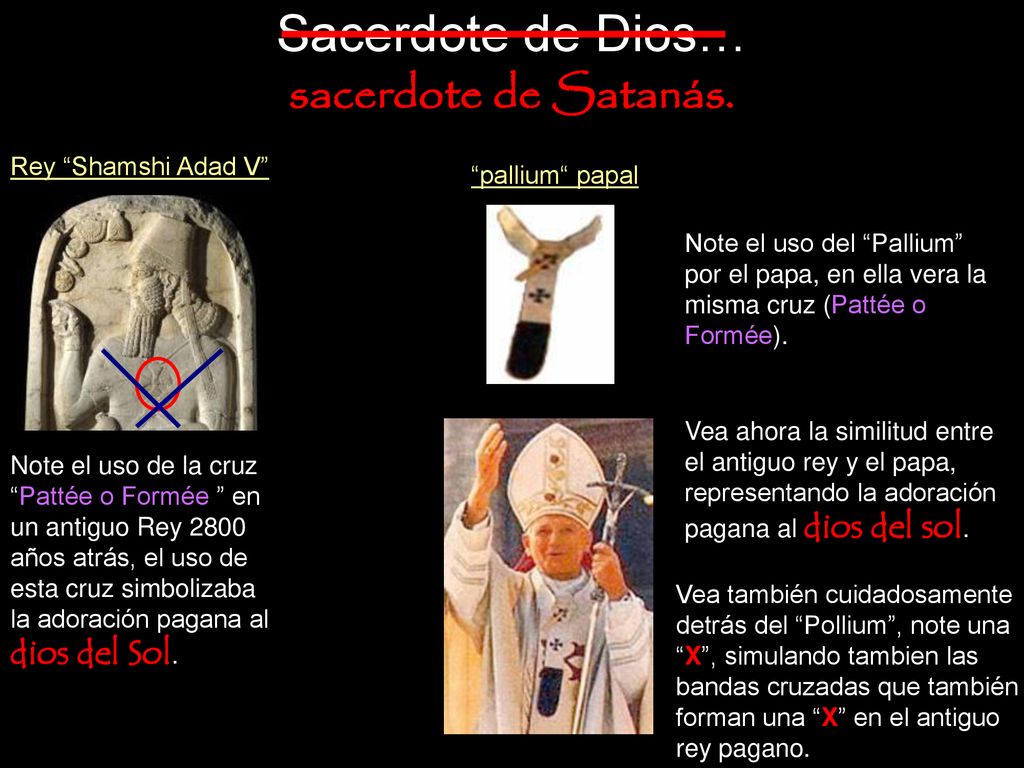 Sacerdote de Dios… sacerdote de Satanás. Rey Shamshi Adad V