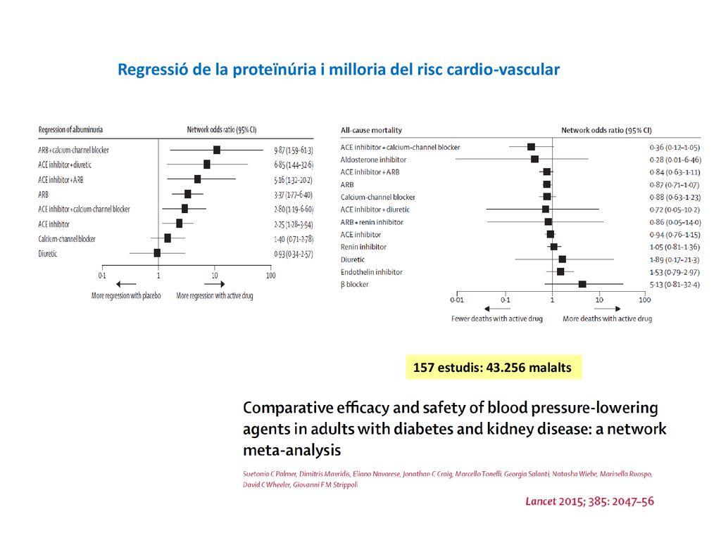Regressió de la proteïnúria i milloria del risc cardio-vascular