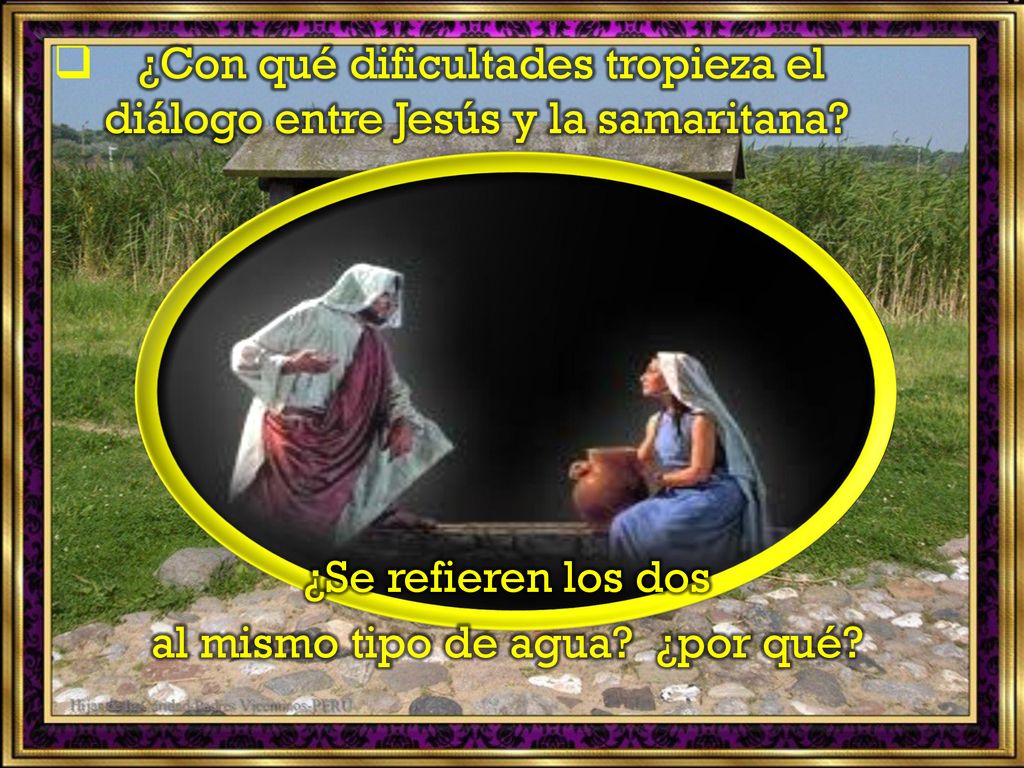 al mismo tipo de agua ¿por qué