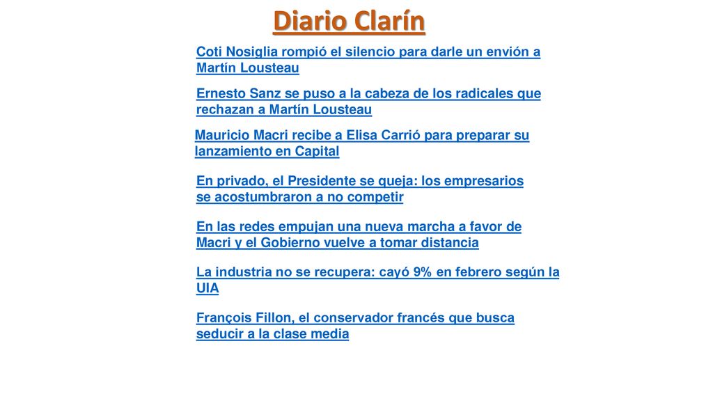 Diario Clarín Coti Nosiglia rompió el silencio para darle un envión a Martín Lousteau.