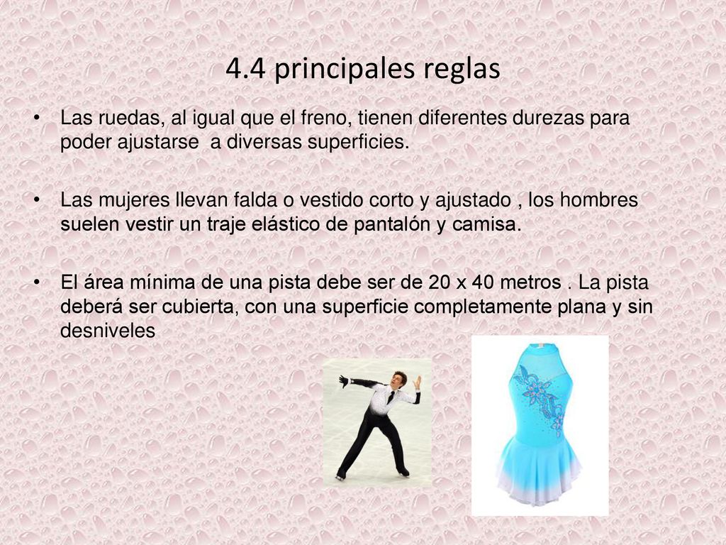 4.4 principales reglas Las ruedas, al igual que el freno, tienen diferentes durezas para poder ajustarse a diversas superficies.