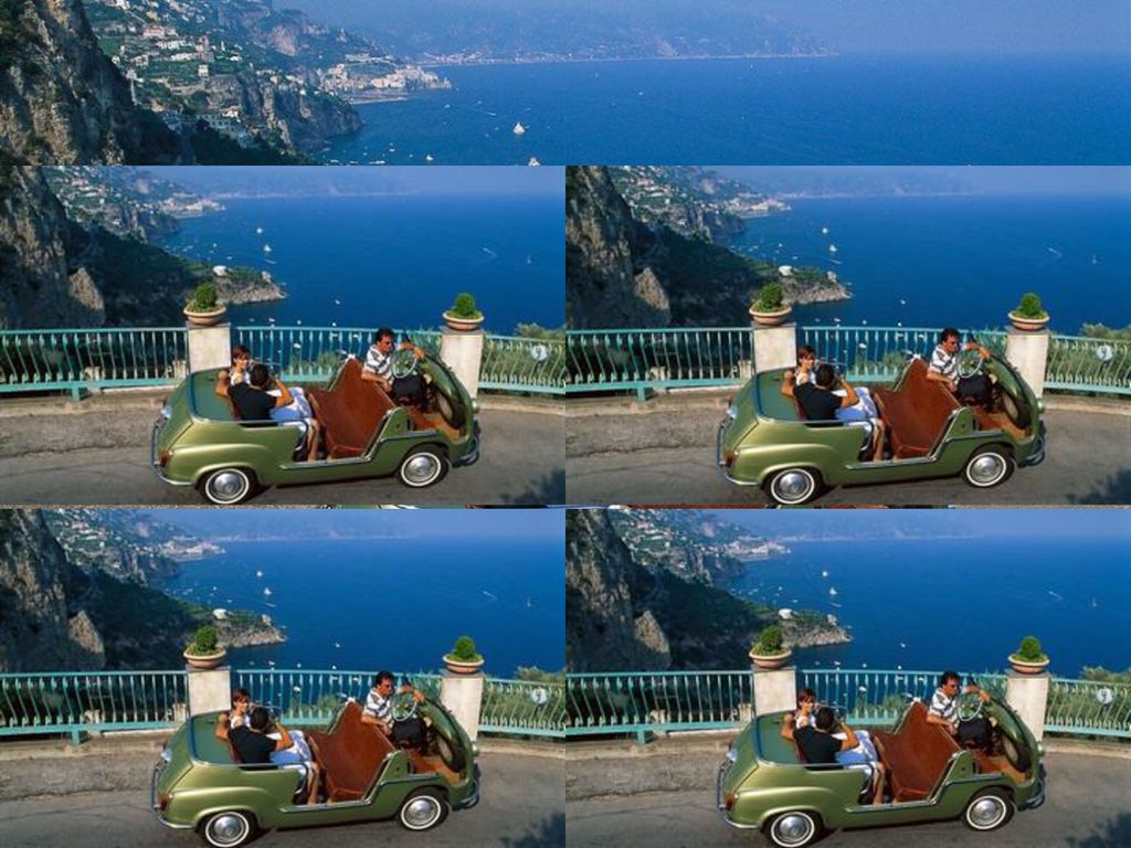 Toque vintage en Amalfi La costa de Amalfi, al sur de Nápoles (Italia), parece hecha para los enamorados.