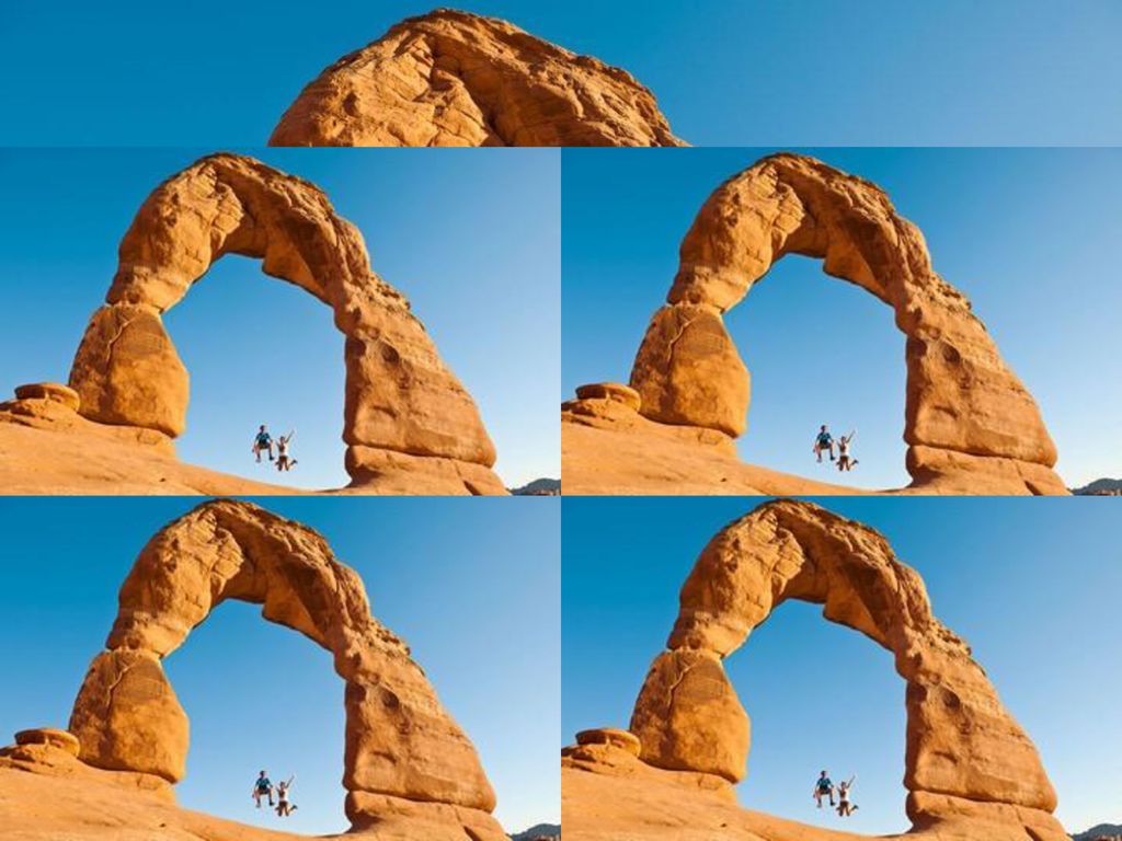 Arco para enamorados Las rojizas formaciones rocosas del parque nacional de Arches, en Utah (EE UU), pueden ser un entorno inspirador para las parejas que disfrutan explorando juntos.