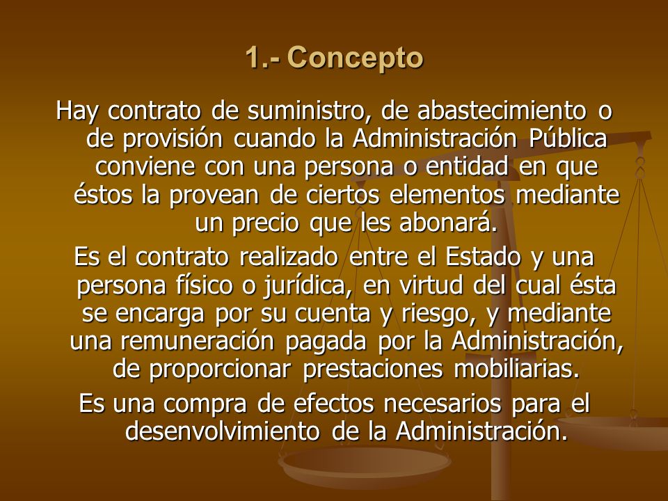 1.- Concepto
