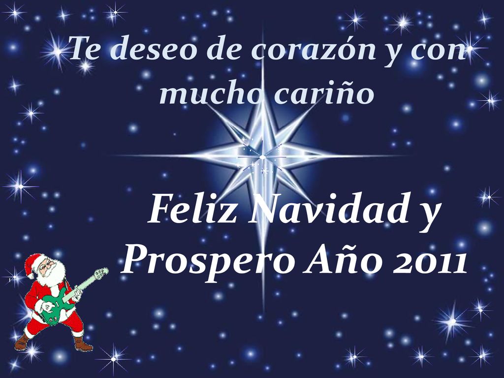 Te deseo de corazón y con mucho cariño