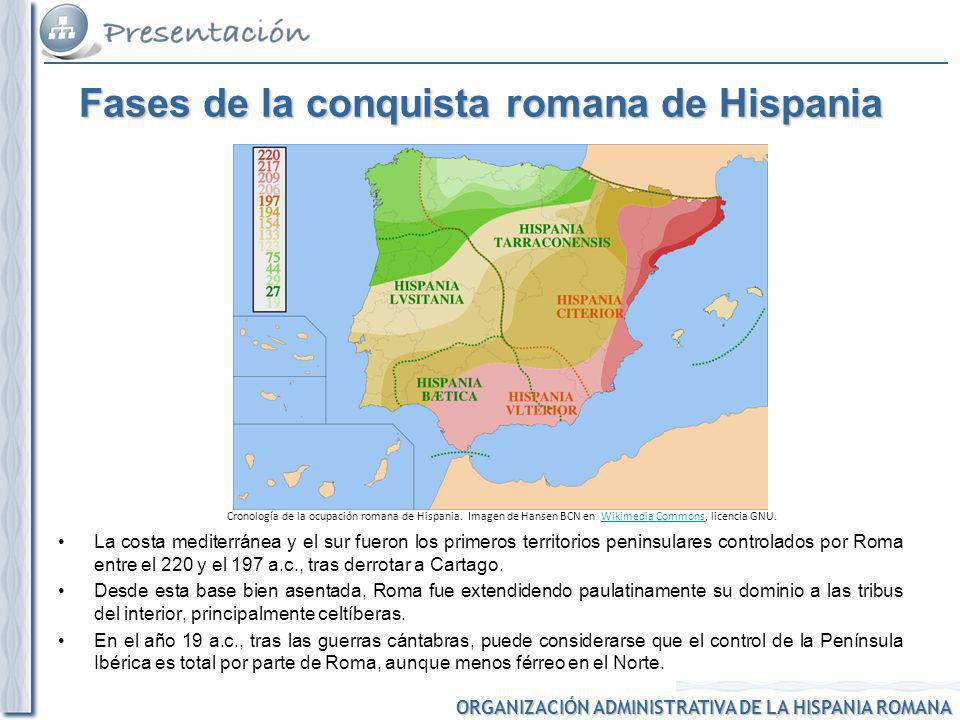 Fases de la conquista romana de Hispania