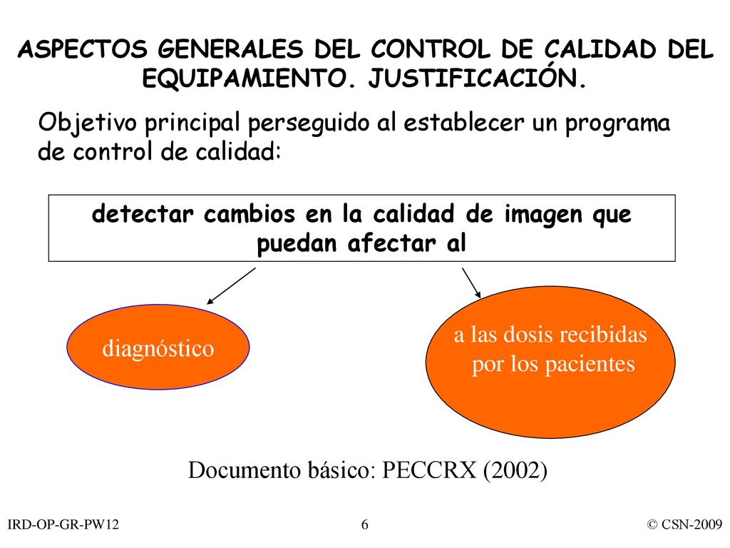 detectar cambios en la calidad de imagen que puedan afectar al
