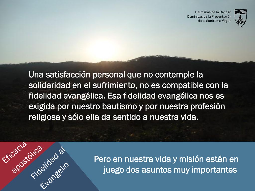 Hermanas de la Caridad Dominicas de la Presentación. de la Santísima Virgen.