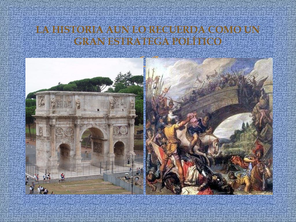 LA HISTORIA AUN LO RECUERDA COMO UN GRAN ESTRATEGA POLÍTICO