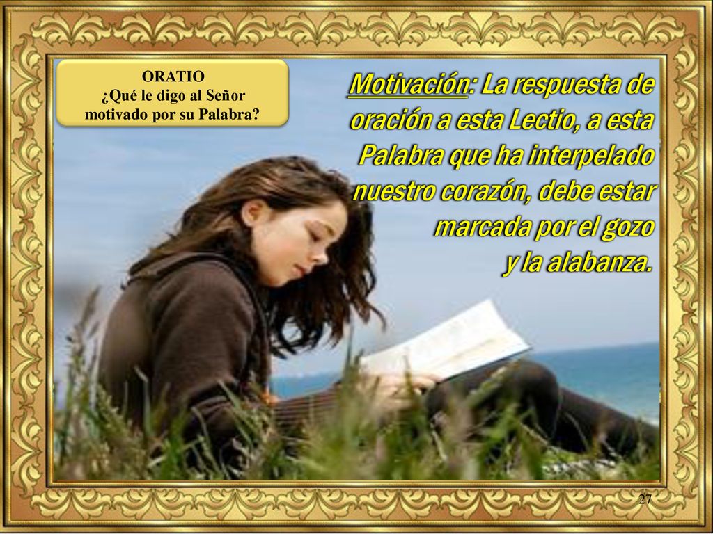 ¿Qué le digo al Señor motivado por su Palabra