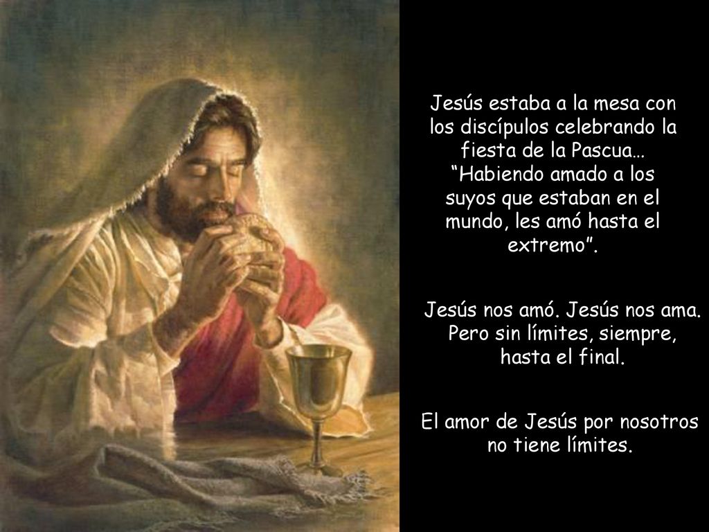 El amor de Jesús por nosotros no tiene límites.