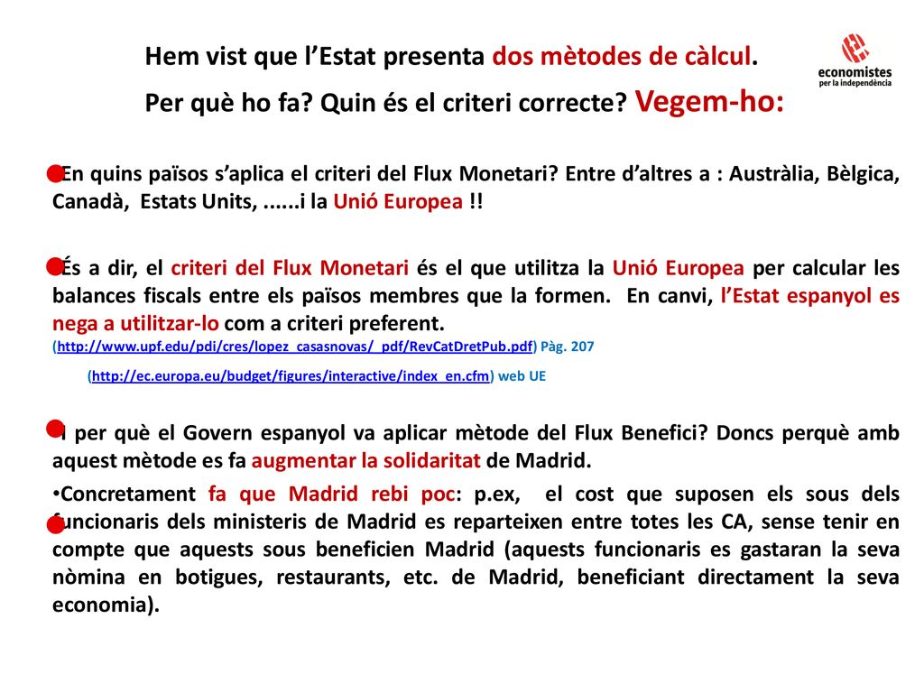 Per què ho fa Quin és el criteri correcte Vegem-ho: