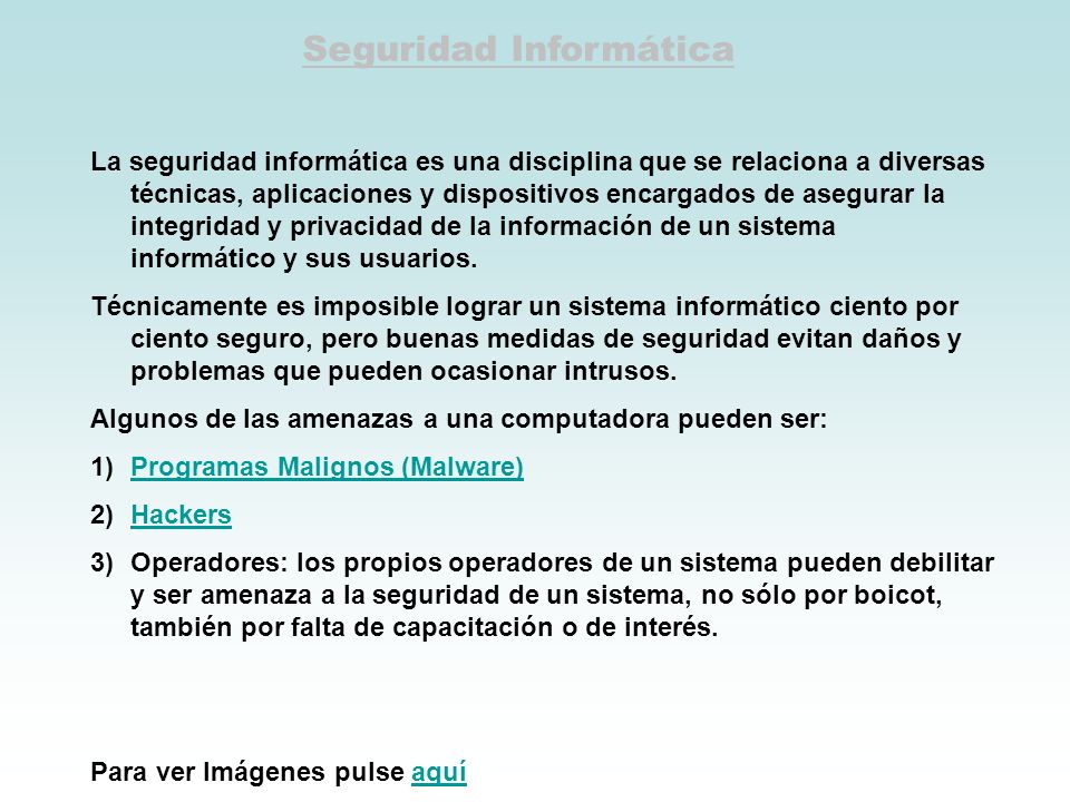 Seguridad Informática