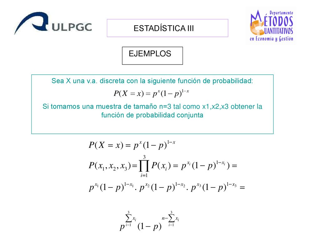 Sea X una v.a. discreta con la siguiente función de probabilidad: