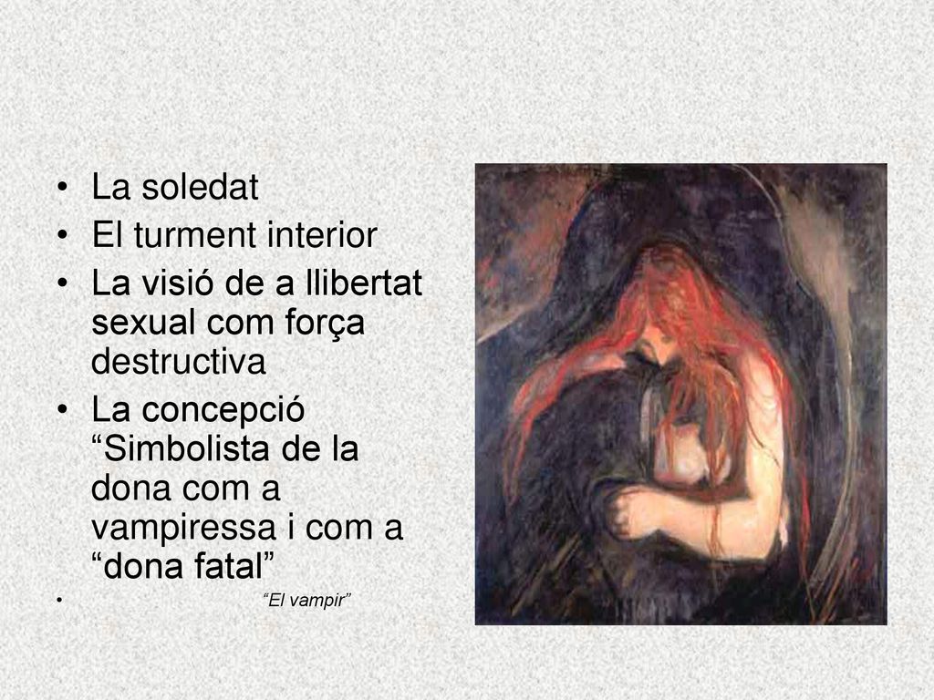 La visió de a llibertat sexual com força destructiva