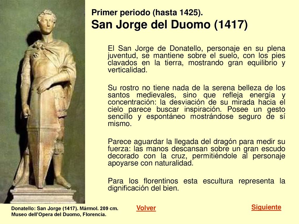Primer periodo (hasta 1425). San Jorge del Duomo (1417)
