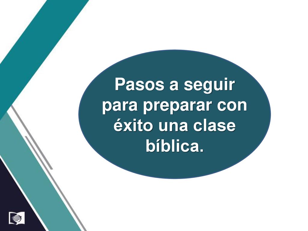 Pasos a seguir para preparar con éxito una clase bíblica.