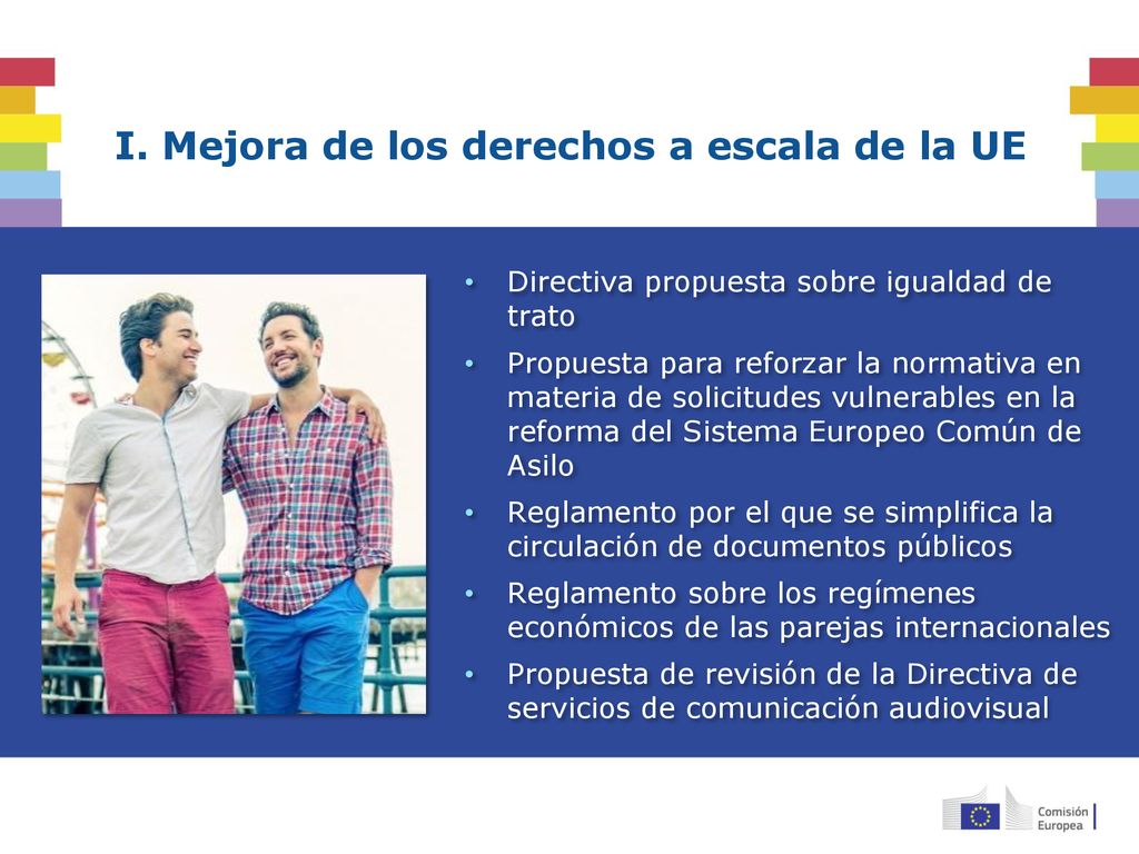 I. Mejora de los derechos a escala de la UE