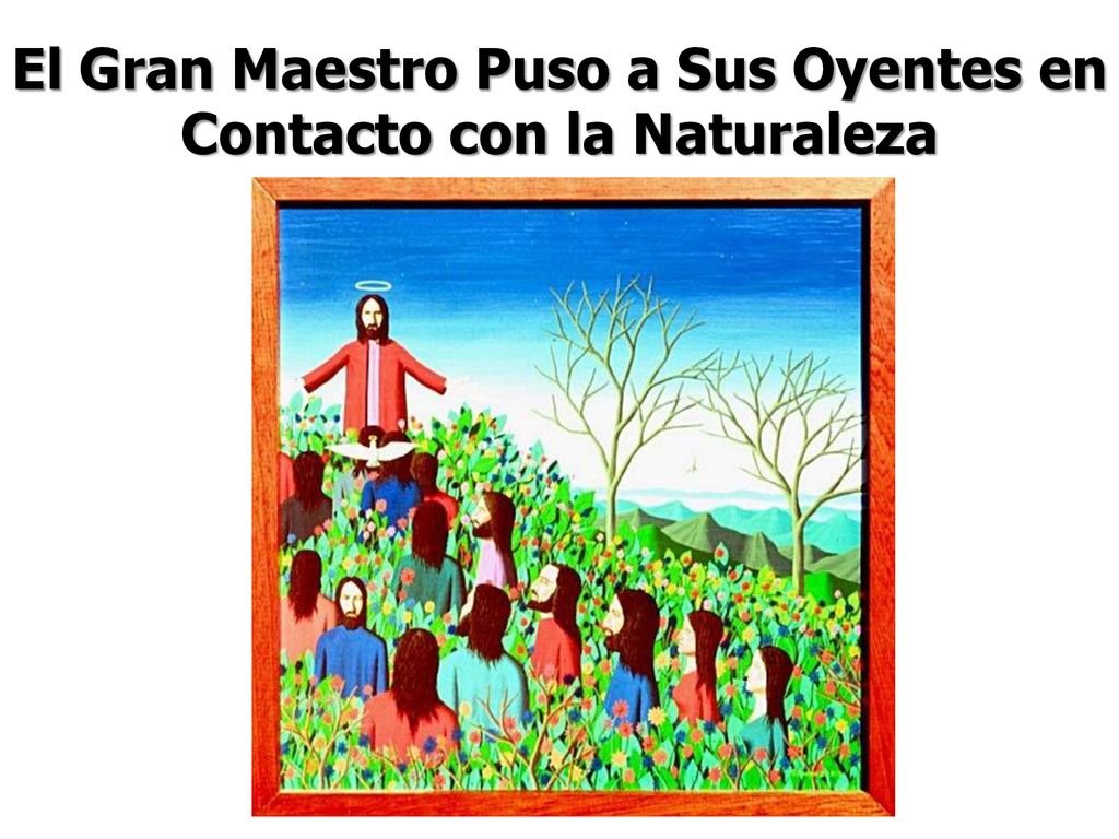 El Gran Maestro Puso a Sus Oyentes en Contacto con la Naturaleza