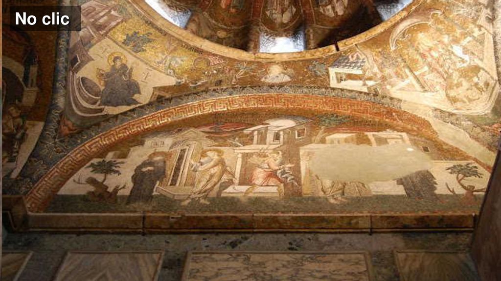 No clic Imágenes de la iglesia de Kariye-Cadmi (Estambul) uno de los más bellos ejemplos del arte bizantino (inicio siglo V)