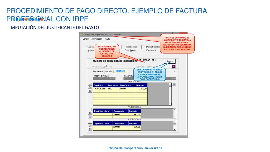 ESTE NUMERO NO CORRESPONDE AL NÚMERO DE JUSTIFICANTE. OBVIARLO
