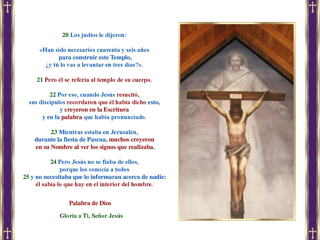 «Han sido necesarios cuarenta y seis años para construir este Templo,