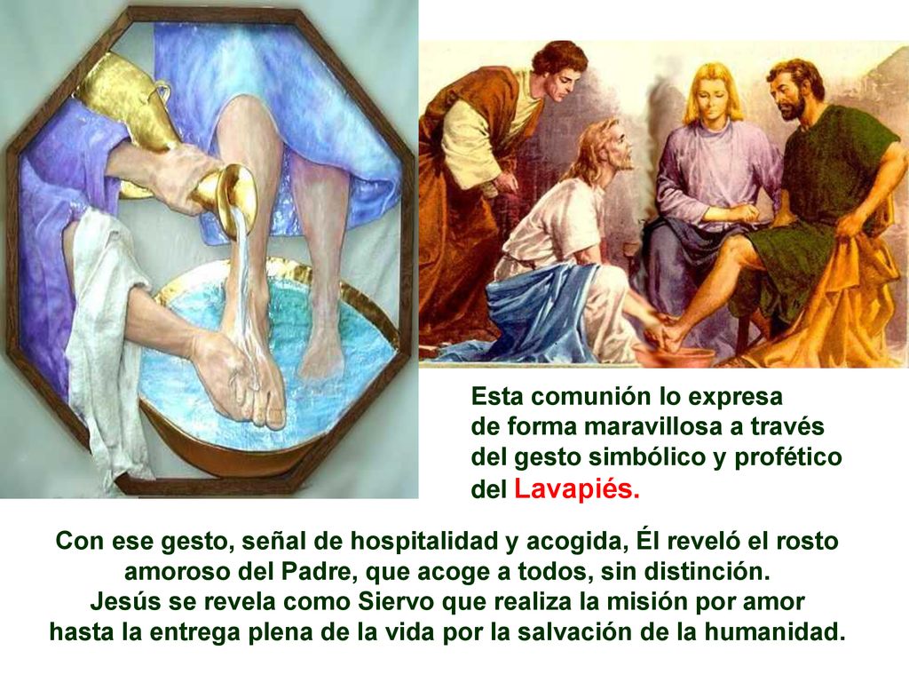 Jesús se revela como Siervo que realiza la misión por amor