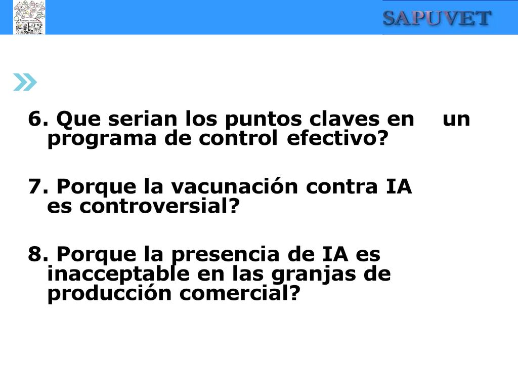 6. Que serian los puntos claves en un programa de control efectivo