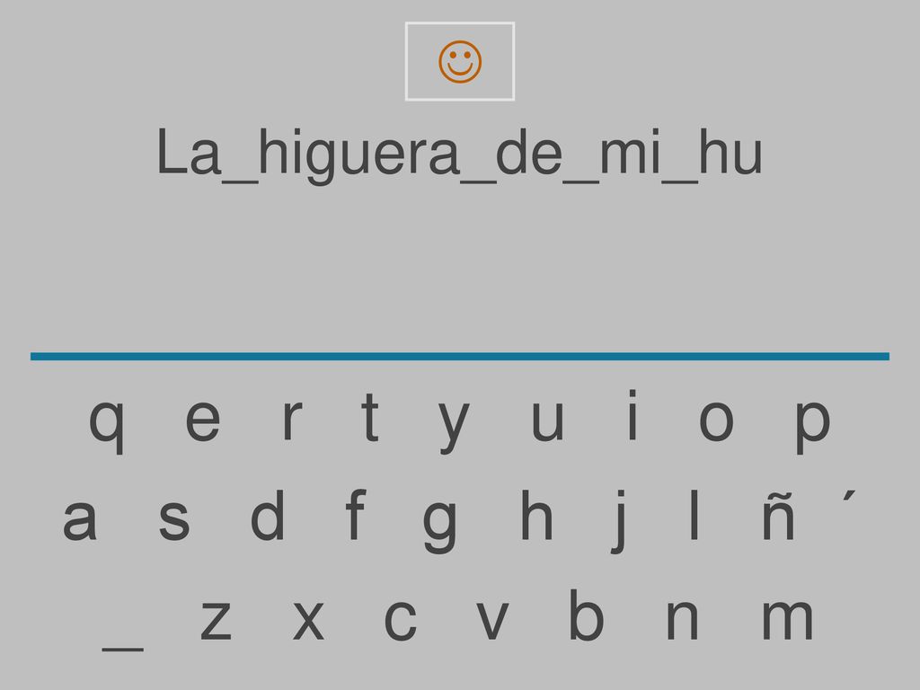 q e r t y u i o p a s d f g h j l ñ ´ _ z x c v b n m