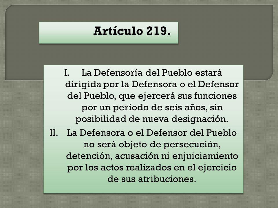 Artículo 219.