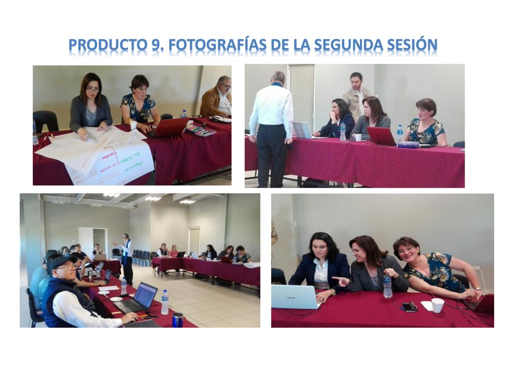 PRODUCTO 9. FOTOGRAFÍAS DE LA SEGUNDA SESIÓN