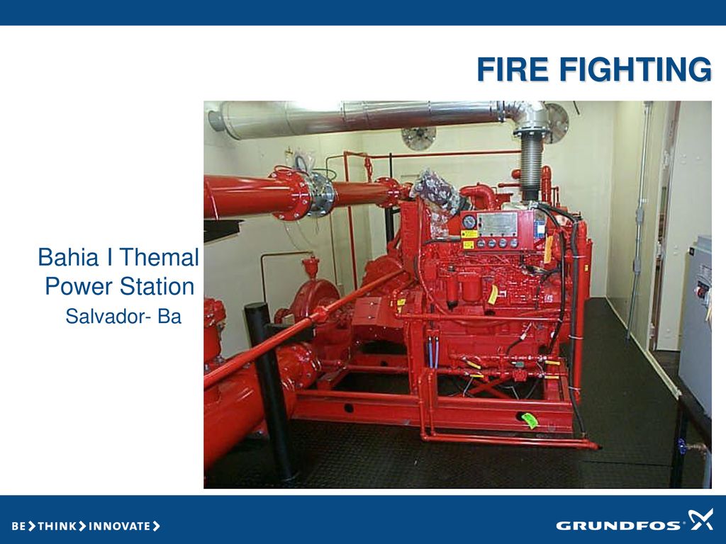 FIRE FIGHTING Bahia I Themal Power Station Salvador- Ba
