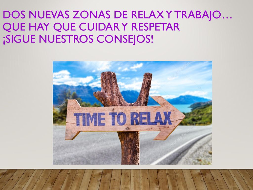 DOS NUEVAS ZONAS DE RELAX Y TRABAJO… QUE HAY QUE CUIDAR Y RESPETAR ¡SIGUE NUESTROS CONSEJOS!